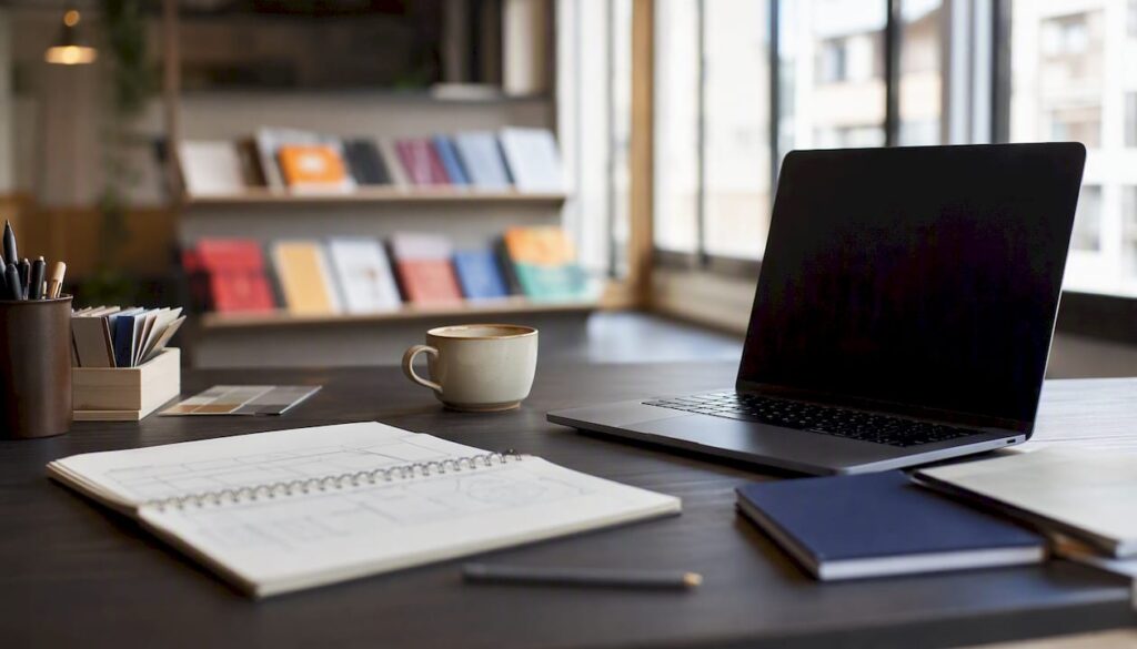 Desk setup for website link auditing