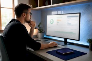WordPress support team reviewing website performance