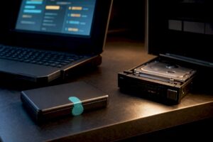 WordPress recovery station with backup drive