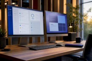 Agency workstations showing delegated website operations